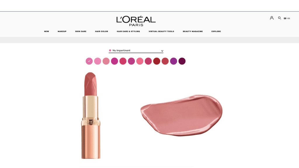 L’Oreal’s AR-enabled makeup configurator