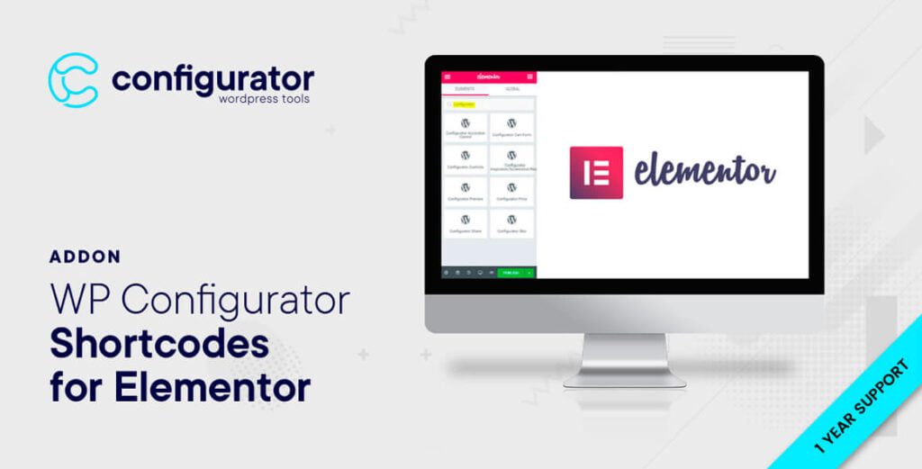 Shortcodes for Elementor - WP Configurator Plugin