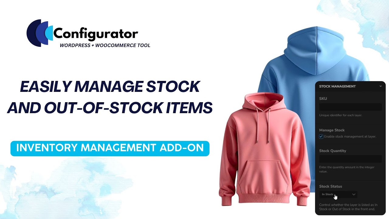 9. Inventory Management Add-On – Smart Stock Control for WP Configurator
