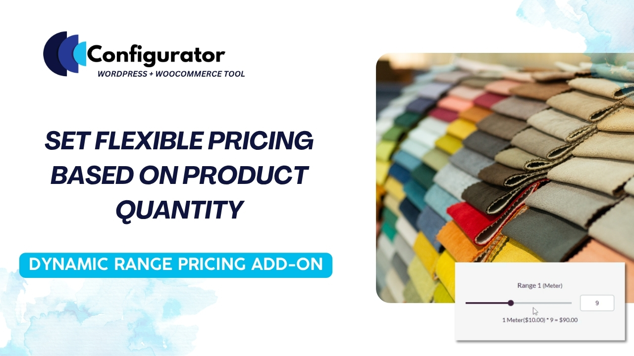 Dynamic Range Pricing Add-On for Flexible Product Pricing