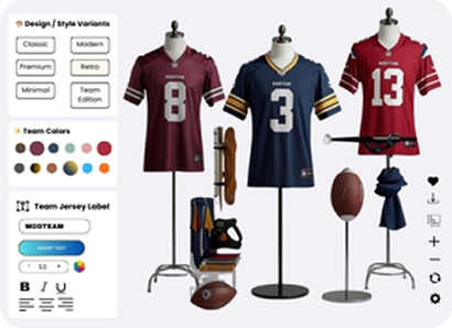 Sports & Fitness (components, sizing, accessories)