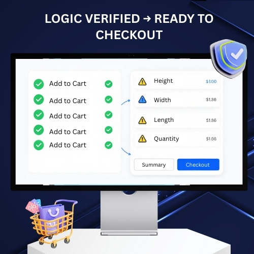 Test with logic & cart