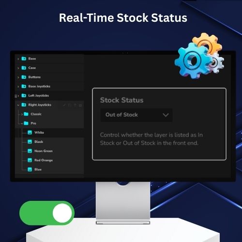 Choose stock status behavior
